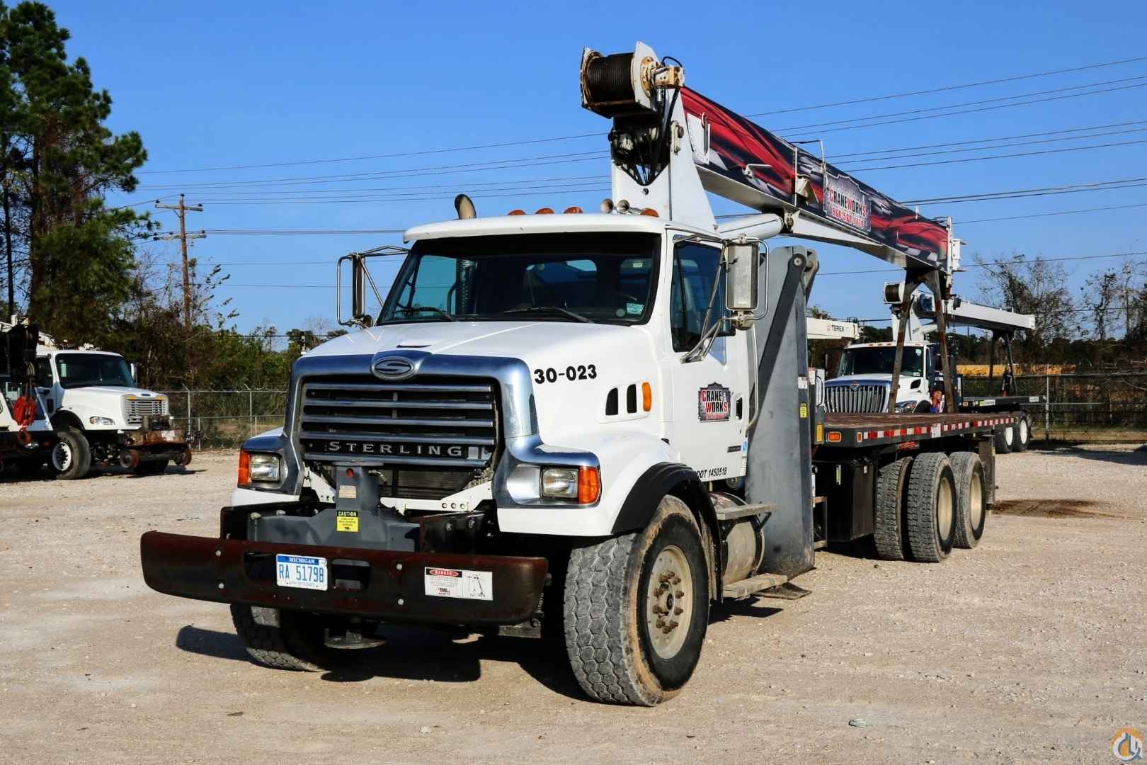 Manitex 30102C mounted to 2007 Sterling LT9500 chassis