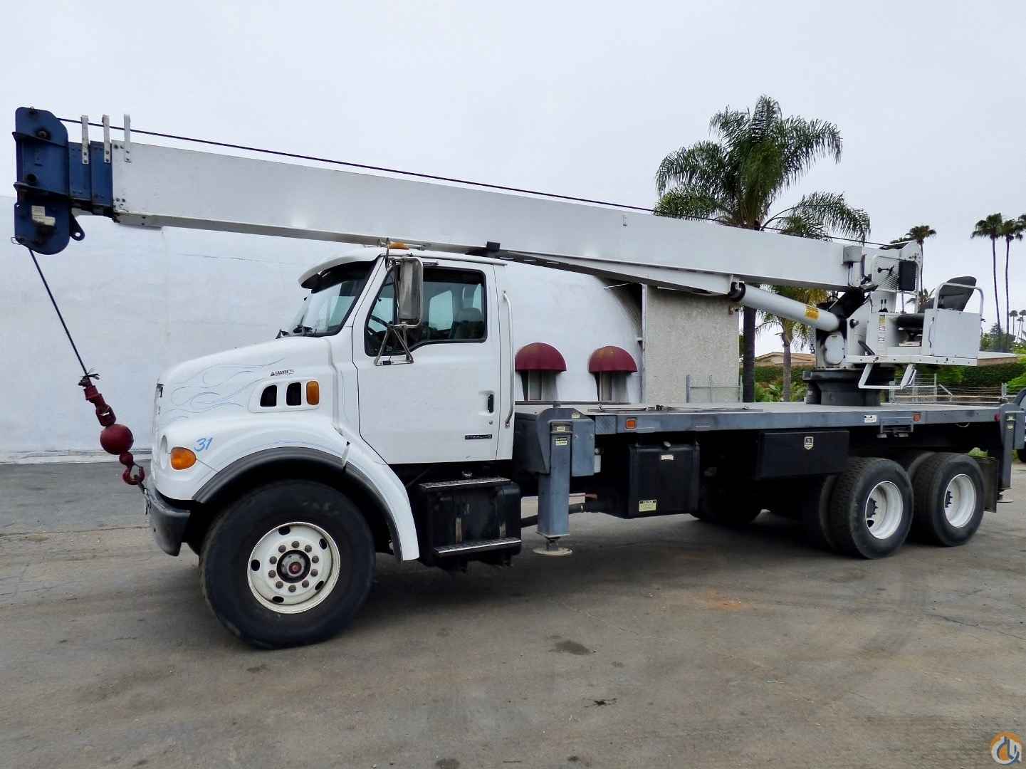 Used Manitex 22101S mounted on 2004 Sterling LT7500 chassis