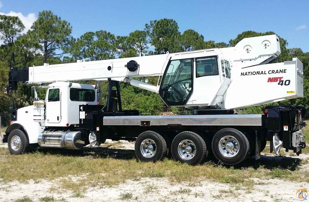 2012 NATIONAL NBT-40 40 TON ONLY 16,000 miles 2012 PETERBILT 485 hp ISX15