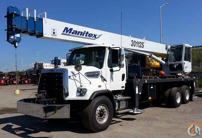 30 ton Manitex swing cab boom truck model 30112S