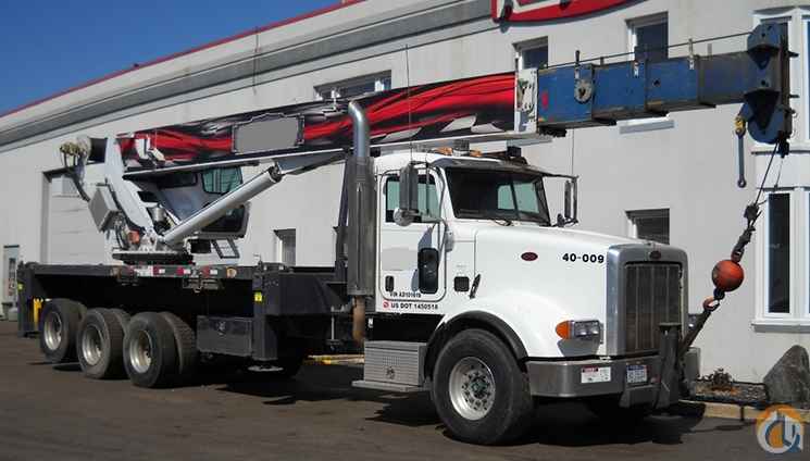 Manitex 40Ton-40124S Crane, 2010 Peterbilt 365 Truck