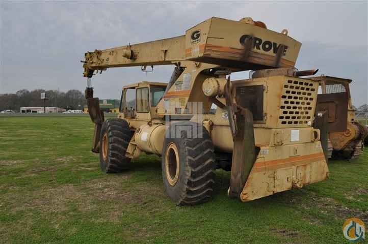 GROVE RT58C Rough Terrain Crane - www.HendersonAuctions.com - April 2nd Auction