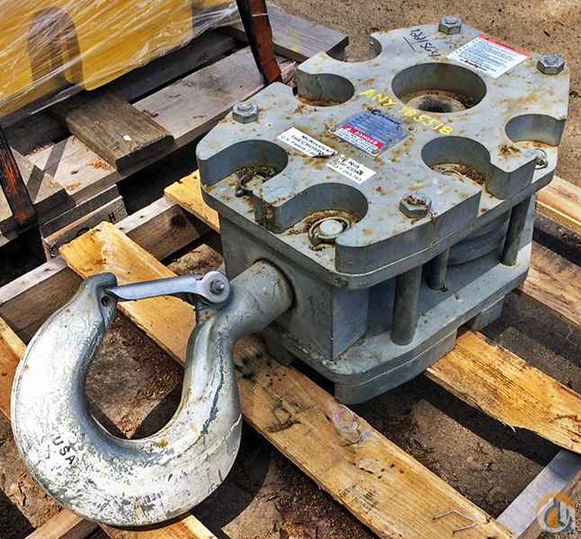 20 Ton Manitowoc 2-Sheave Hook Block
