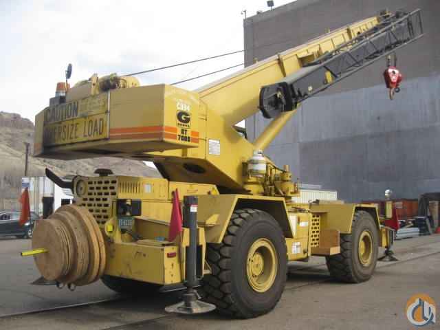 35-Ton Grove RT700B Rough Terrain Crane for AUCTION