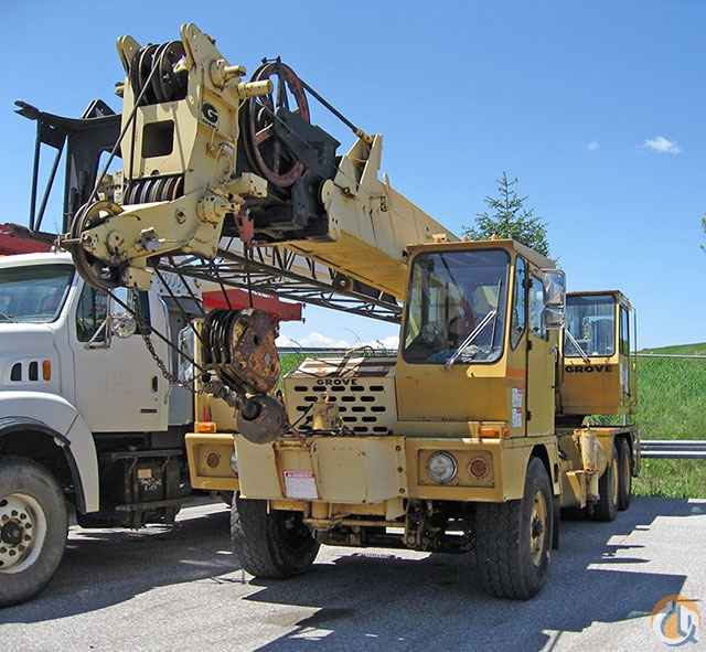 1986 Grove TMS 250C - 25 Ton Truck Crane