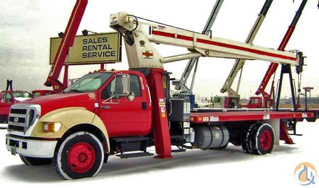 USED 18 TON TEREX BT3670 2006 FORD F750