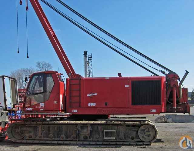 2003 Manitowoc 555 SII 150-Ton Crawler Crane