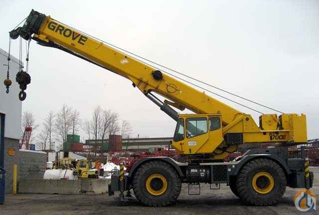 2007 Grove RT 700E, 60 Ton Rough Terrain Crane