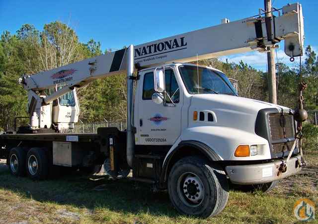 FOR AUCTION: STERLING w/ National 13105 30 Ton Hyd. Crane