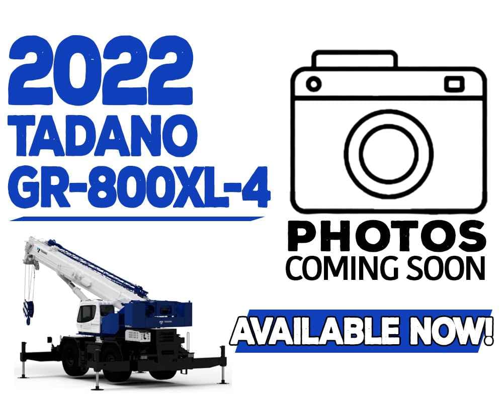 2022 Tadano GR-800XL-4