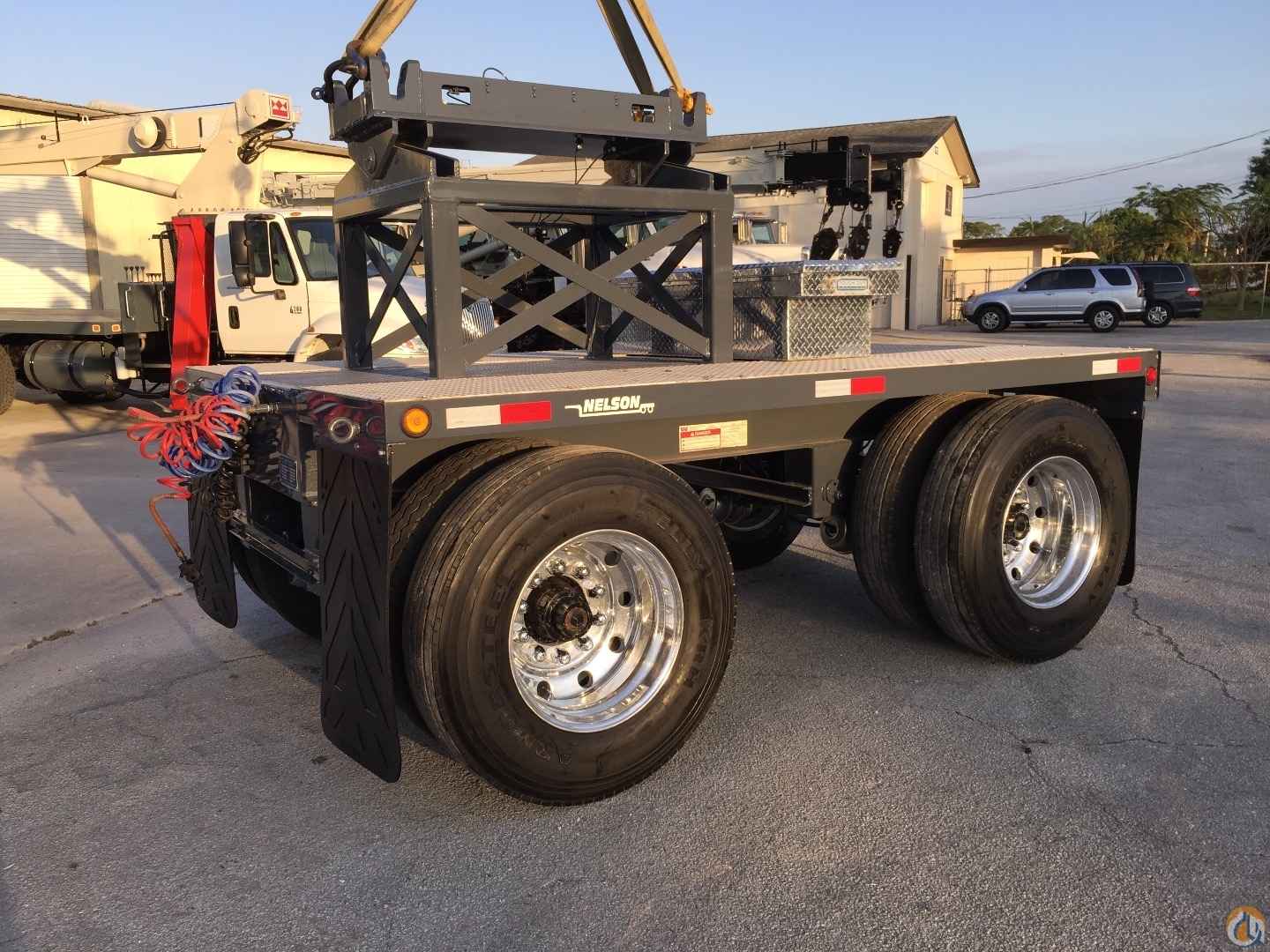 Nelson 2 axle air pinning and air ride dolly can also carry cwts